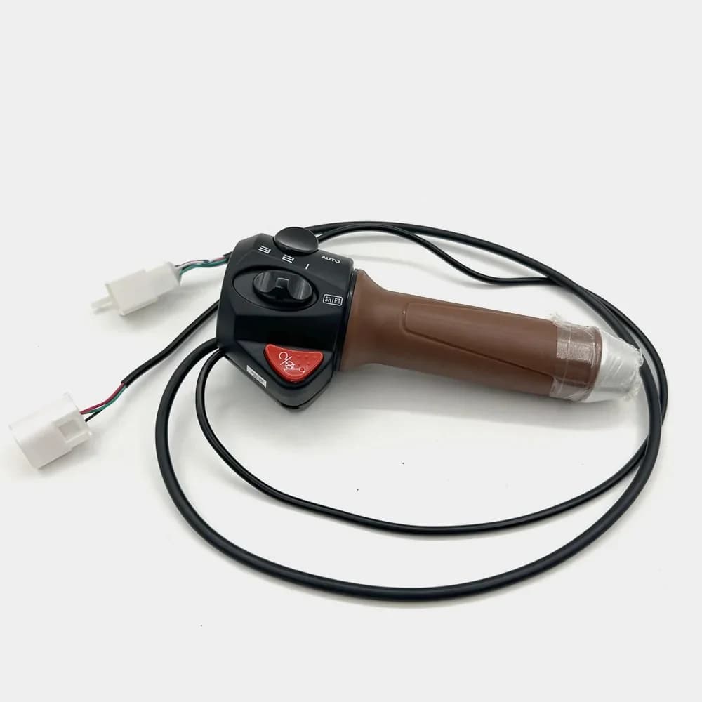Boutons de commutation combinés gauche et droite, poignée rotative originale pour moto électrique, a