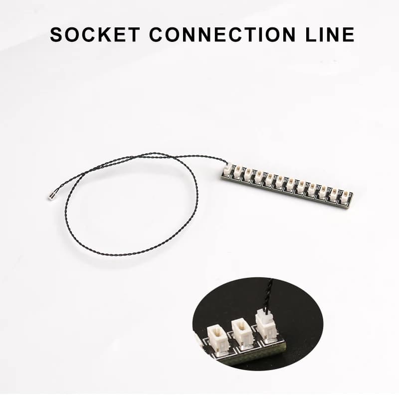 Hprosper 0.8 Mm 2 broches connexion câble accessoires pour Lego 3 pièces/paquet bricolage lumière LE