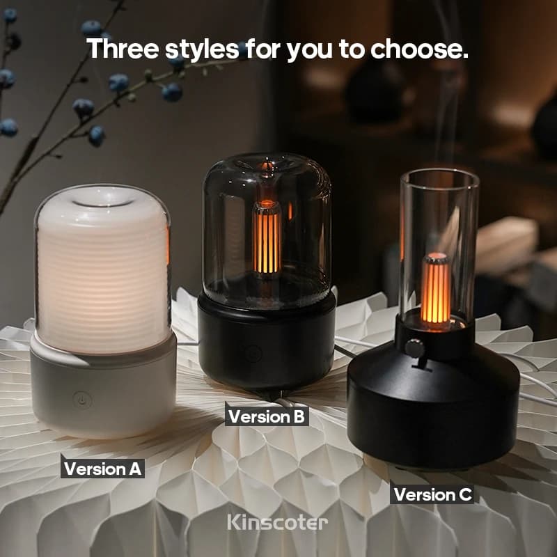 KINSCOTER – Mini diffuseur d'arôme Portable USB, humidificateur d'air, huile essentielle, veilleuse,