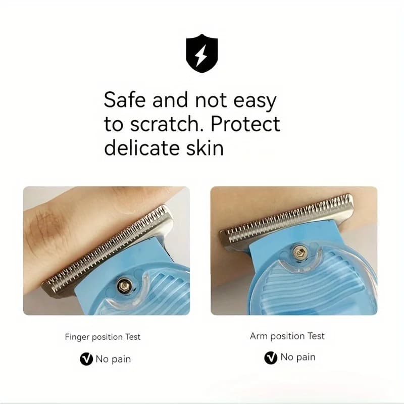 Tondeuse à cheveux électrique aste par USB pour hommes, corps transparent, tondeuse professionnelle,