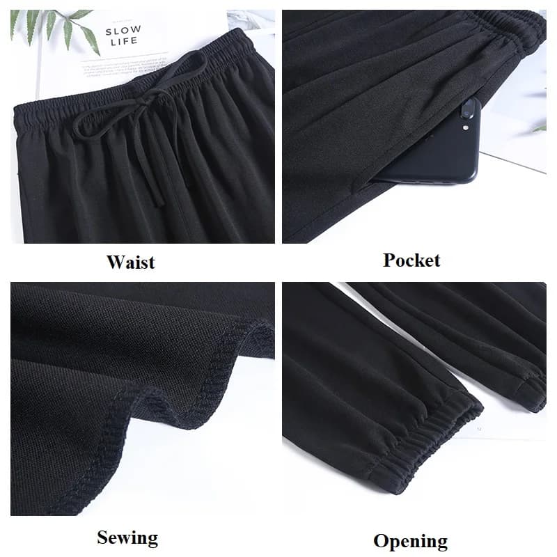Pantalon de survêtement cargo surdimensionné pour femme, pantalon d'été, mode coréenne Harajuku, pan