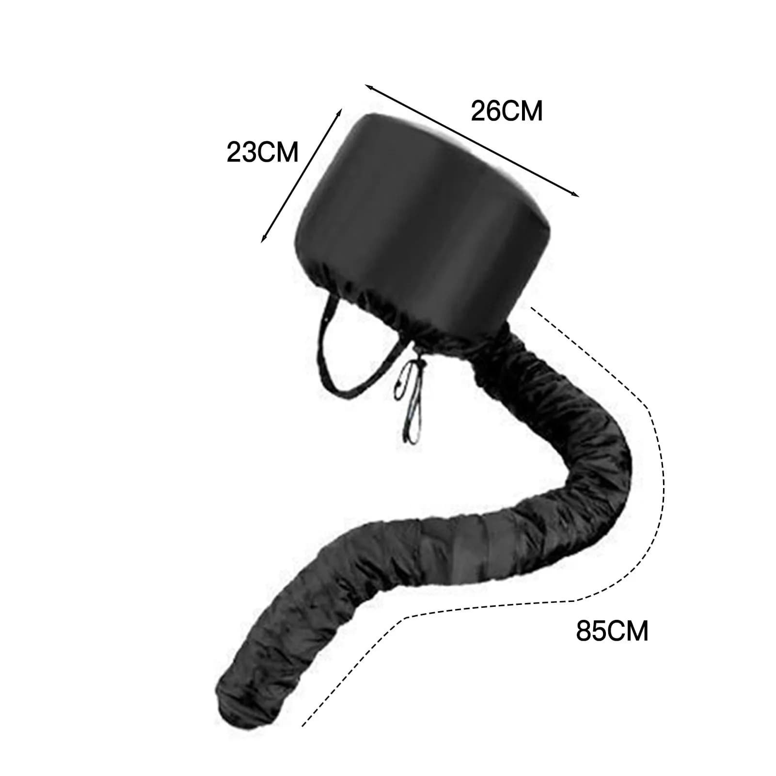 Bonnet de coiffure pour cheveux secs, pratique et réglable, pour SPA, chauffé, vapeur pour sèche-che