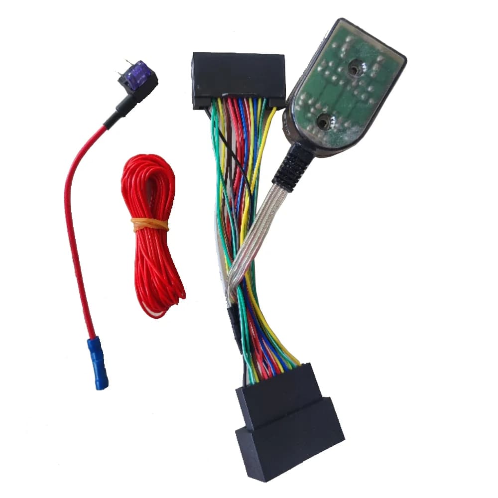 Câble de prise d'amplificateur de caisson de basses d'autoradio, convertisseurs Audio stéréo pour Fo