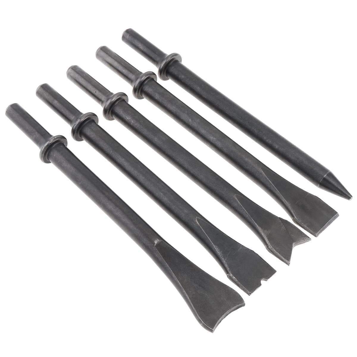 Tête de ciseau à air dure 120-460 mm 45 #   Tête de pelle à Air solide en acier, embout de marteau à