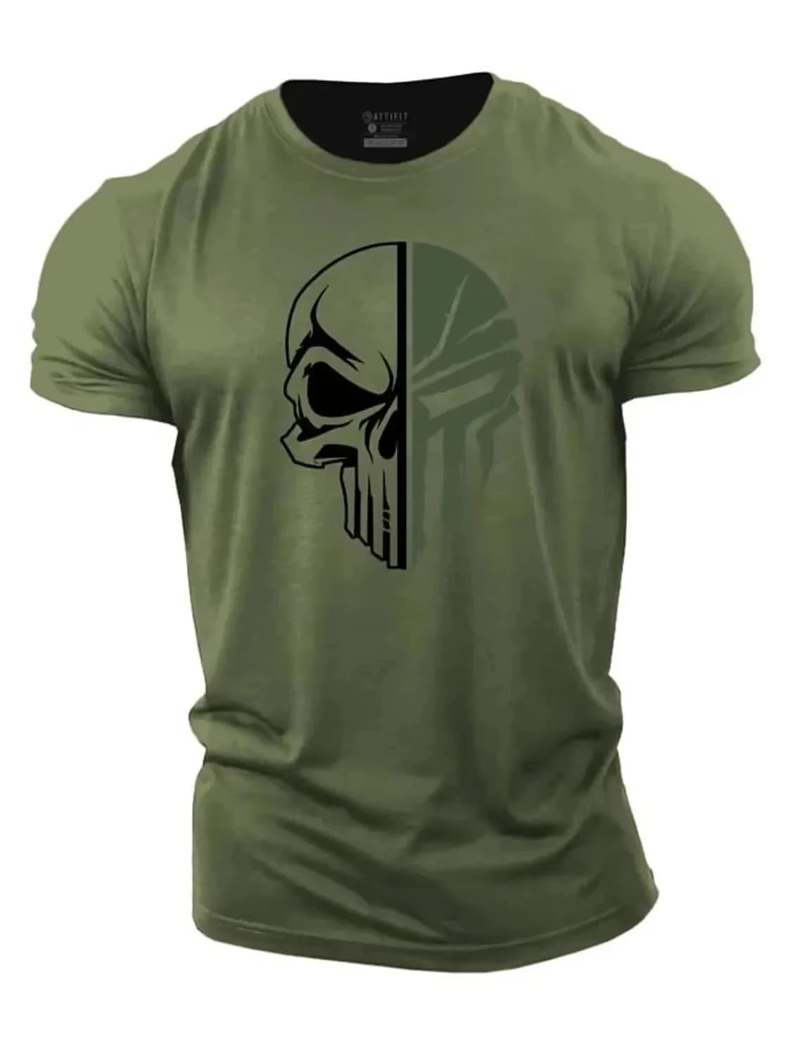 T-shirt à manches courtes pour hommes, haut de Fitness, respirant, à séchage rapide