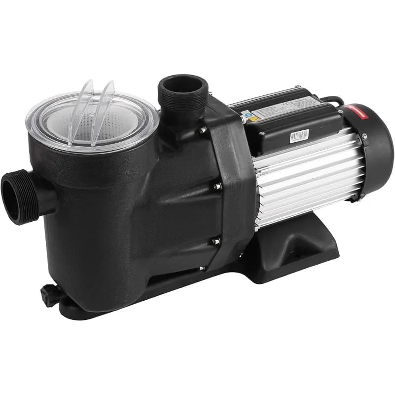 Pompe de piscine hors sol à vitesse unique, auto-amorçante, 8880 V, 110 W, 2,5 HP, 1850 GPH