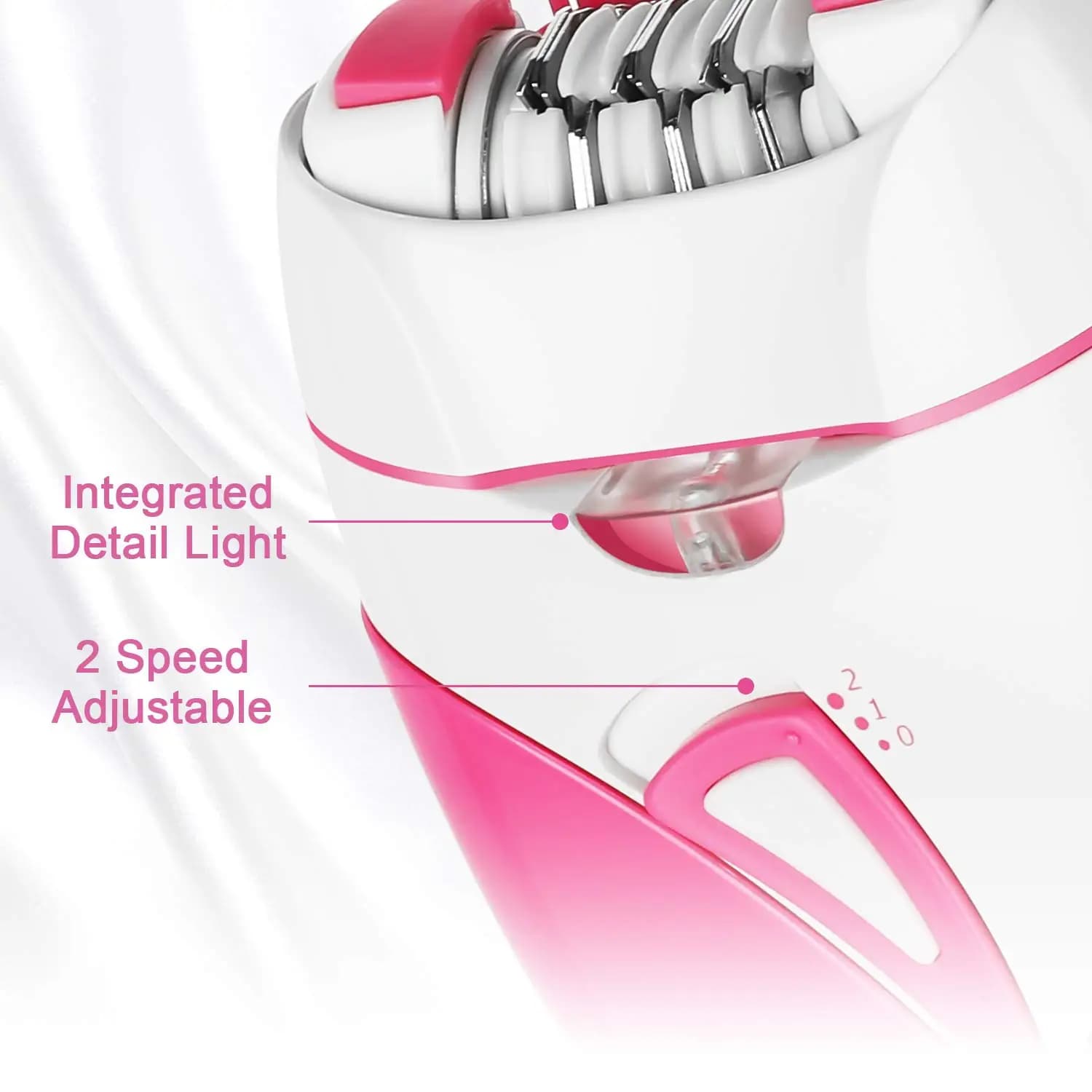 Kemei 189A femmes épilateur indolore Rechargeable corps épilation Machine électrique rasage partie p
