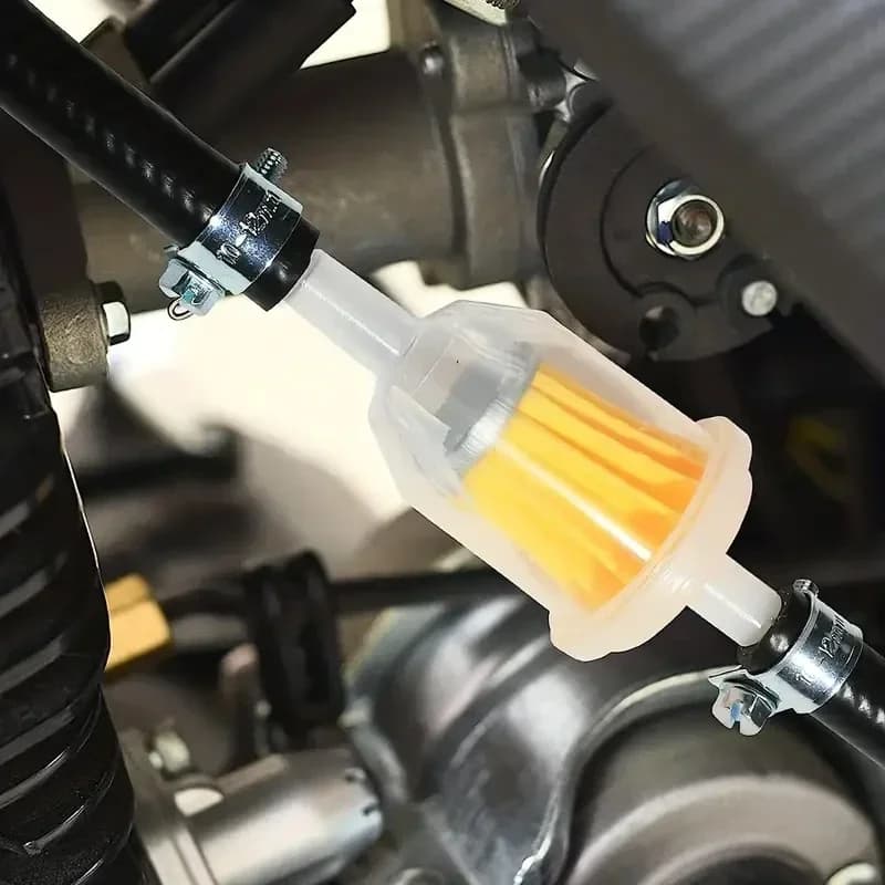 Filtre à gaz/carburant universel en ligne, 6MM-8MM 1/4 ", pour tondeuse à gazon, petit moteur, acces