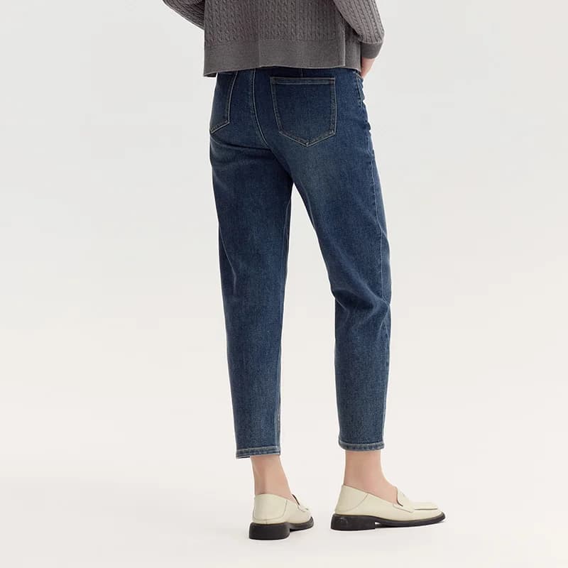 Semir jean femme pantalon minimaliste automne 2025 nouveau pantalon conique polyvalent