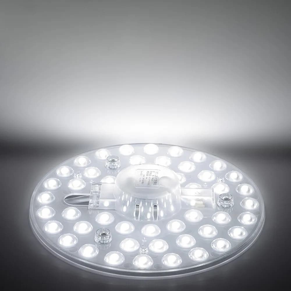 Anneau lumineux LED pour panneau circulaire, panneau de plafond rond, AC 220V, 230V, 240V, SMD, 50W,