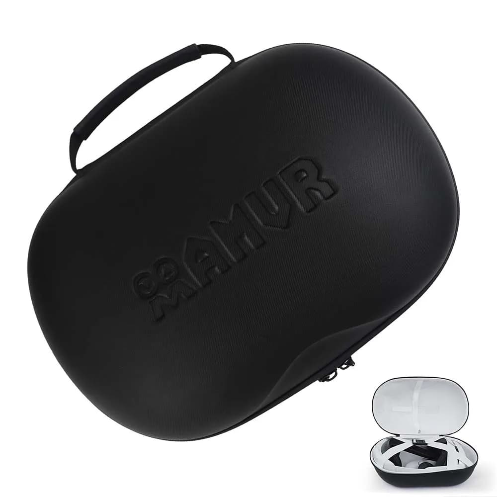 AMVR-Sac de rangement pour Oculus Quest 3/2/1, sac à main en cuir PU, étui de transport étanche anti