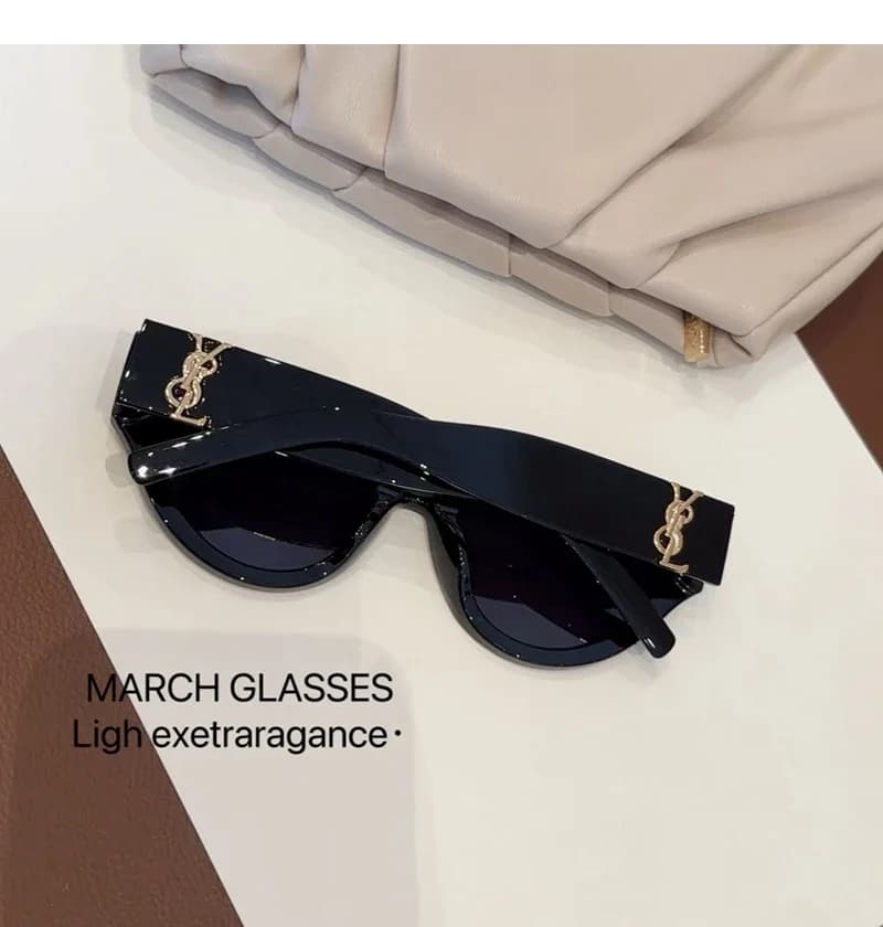 Lunettes de soleil de luxe rétro pour homme, style œil de chat, tendance mode féminine 2025