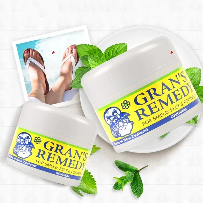 Grans Remedy-Poudre naturelle pour les pieds, 3 pièces, pour homme, femme, enfant, éblla sueur, acti