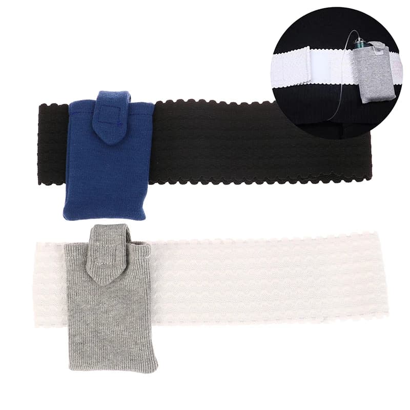 Pompe à insuline, sac de taille, ceinture de pompe à insuline, ceinture fixe appliquée de toutes sor