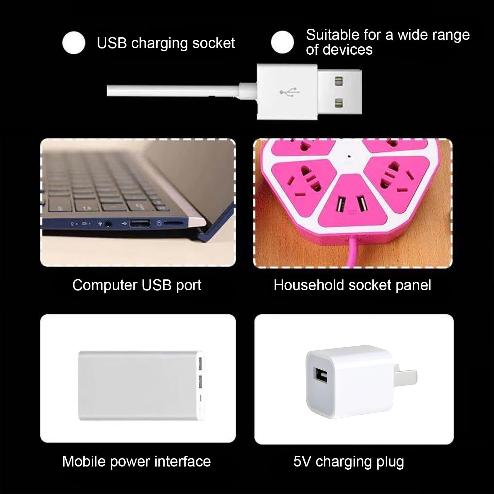 Présentoir lumineux LED en bois cristal, support de base 4.2, plaque lumineuse en acrylique, USB, lu