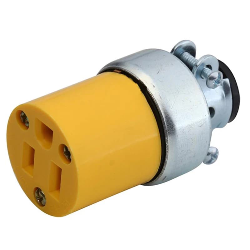 1 pièce Connecteur américain L5-15P L5-15R 15A, prise mâle/femelle tripolaire câblée, anti-déconnexi