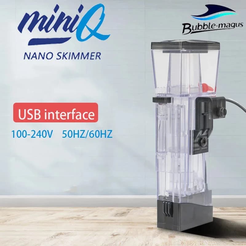 Bubble Magus MiniQ Skimmer Character, Aquarium marin, Sites d'écumoire, Précieux, Intégré, 10000 Min