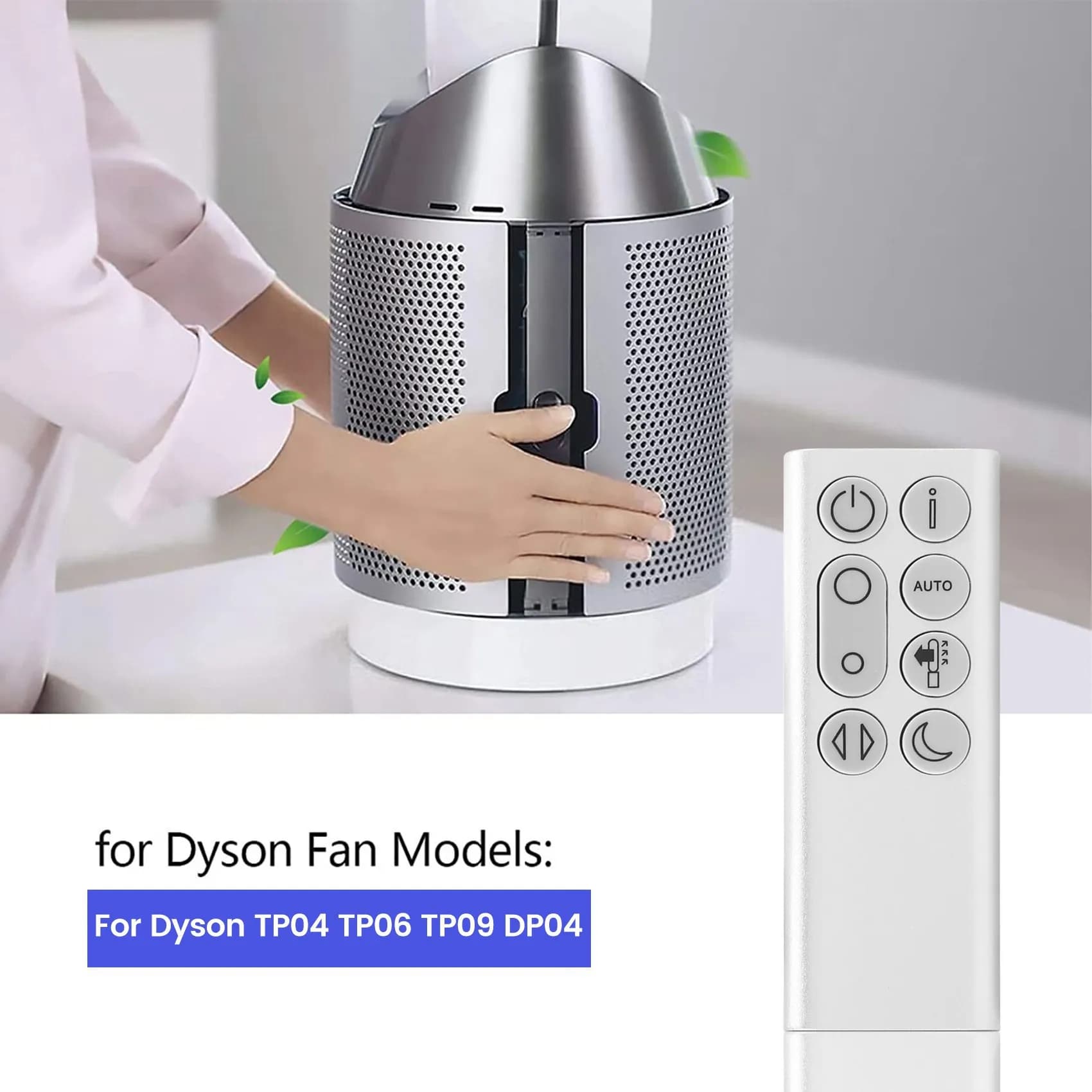 Télécommande de remplacement pour Dyson Pure Cool, argent, ventilateur de purification, TP04, TP06, 