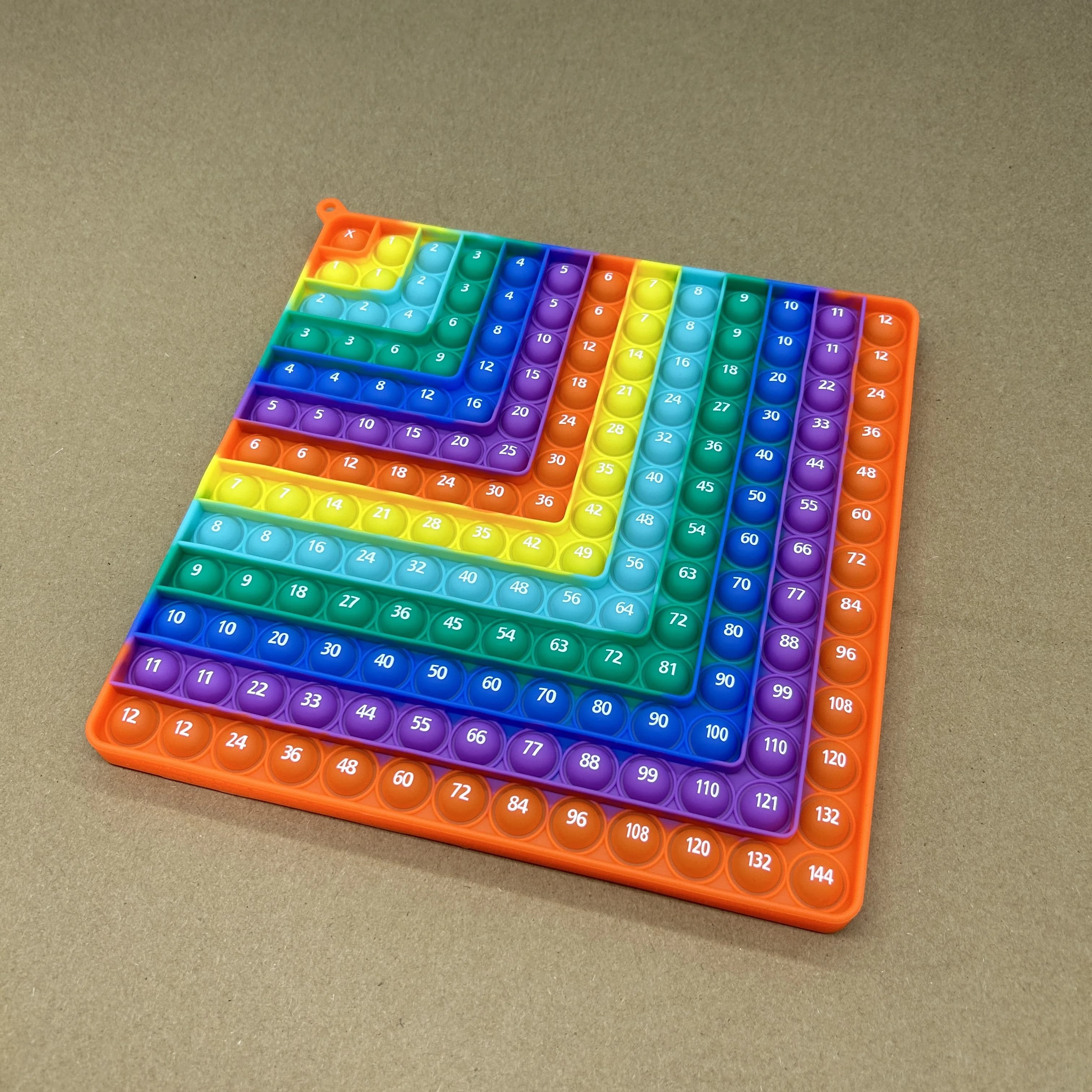 Jeux de mathématiques de pratique de Multiplication, jeux de société d'activité d'apprentissage de T