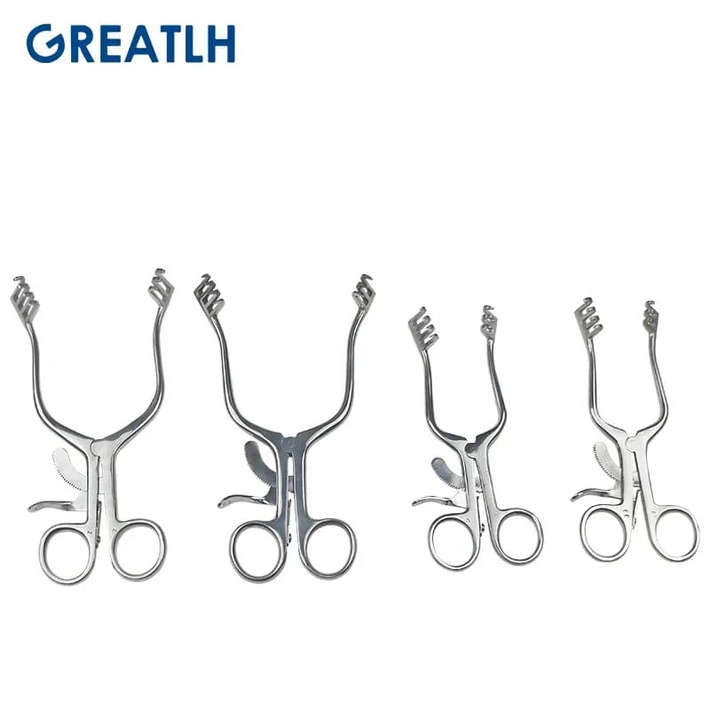 GREATLH Instruments vétérinaires orthopédiques écarteur Weitlaner écarteur auto-retenue en acier ino