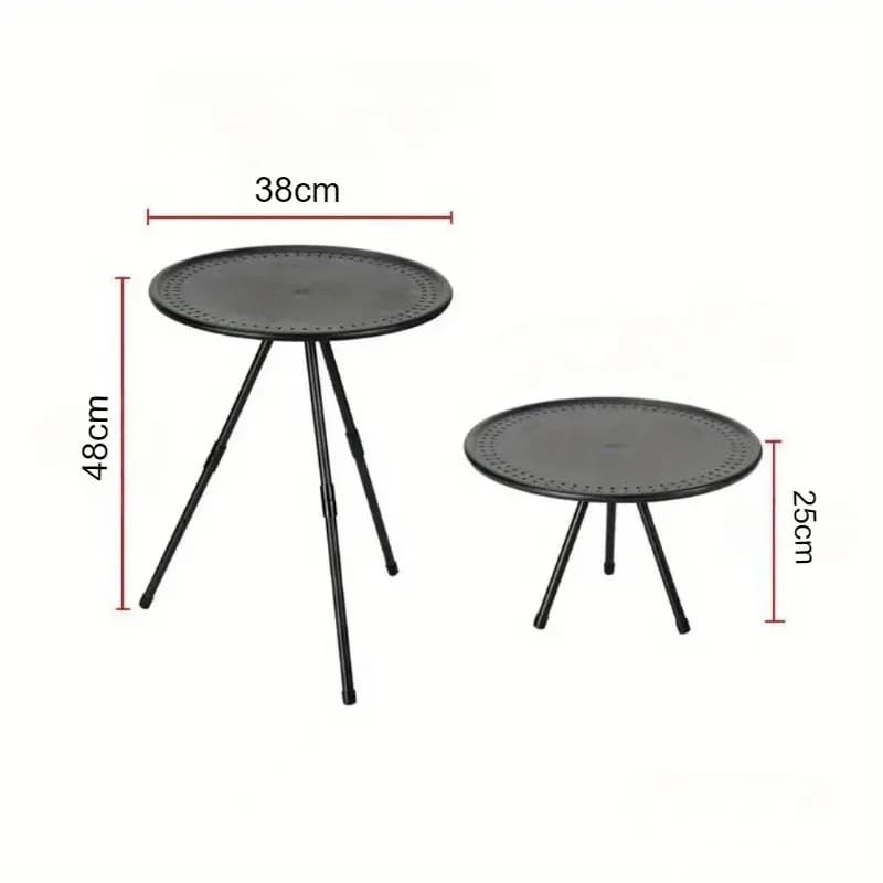 Table pliante d'extérieur en alliage d'aluminium, Table basse légère, Portable, pique-nique, Camping