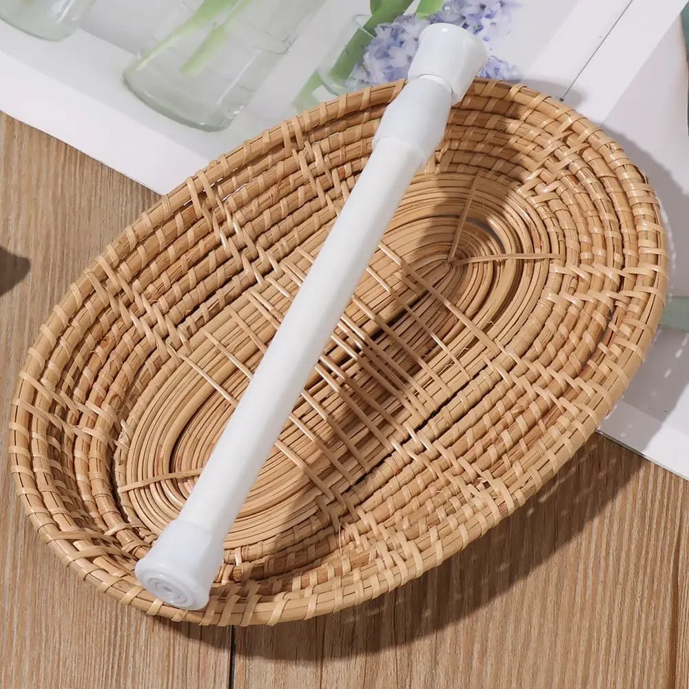 Poteau Télescopique de Rideau Multi-Usages, Bâtons Extensibles Réglables, HOProduct, Tringles de con