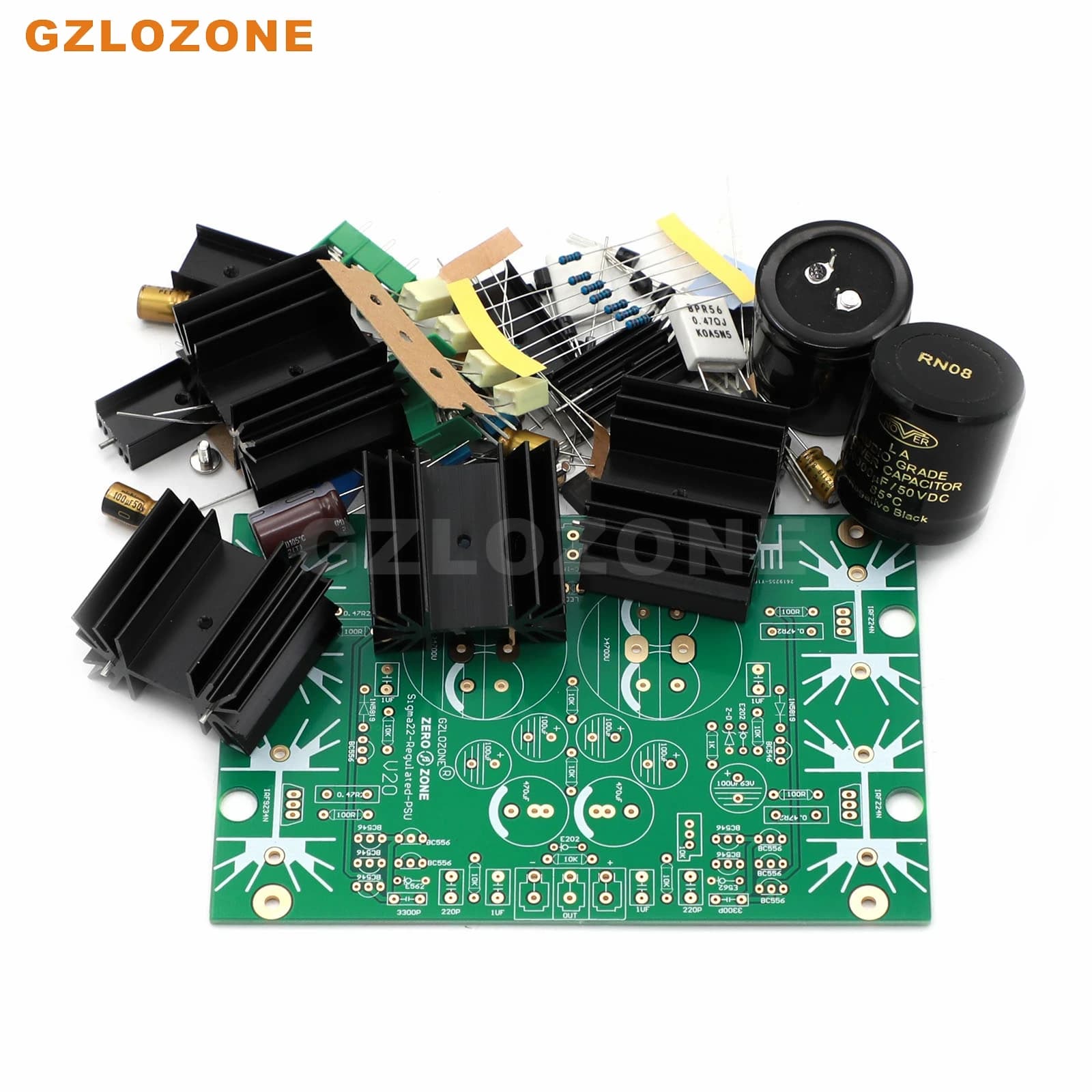 Sigma22-Carte d'Alimentation Régulée pour Beta 22 β 22 Amp, Bricolage +/-5V à +/-36V, Nouveauté 1000