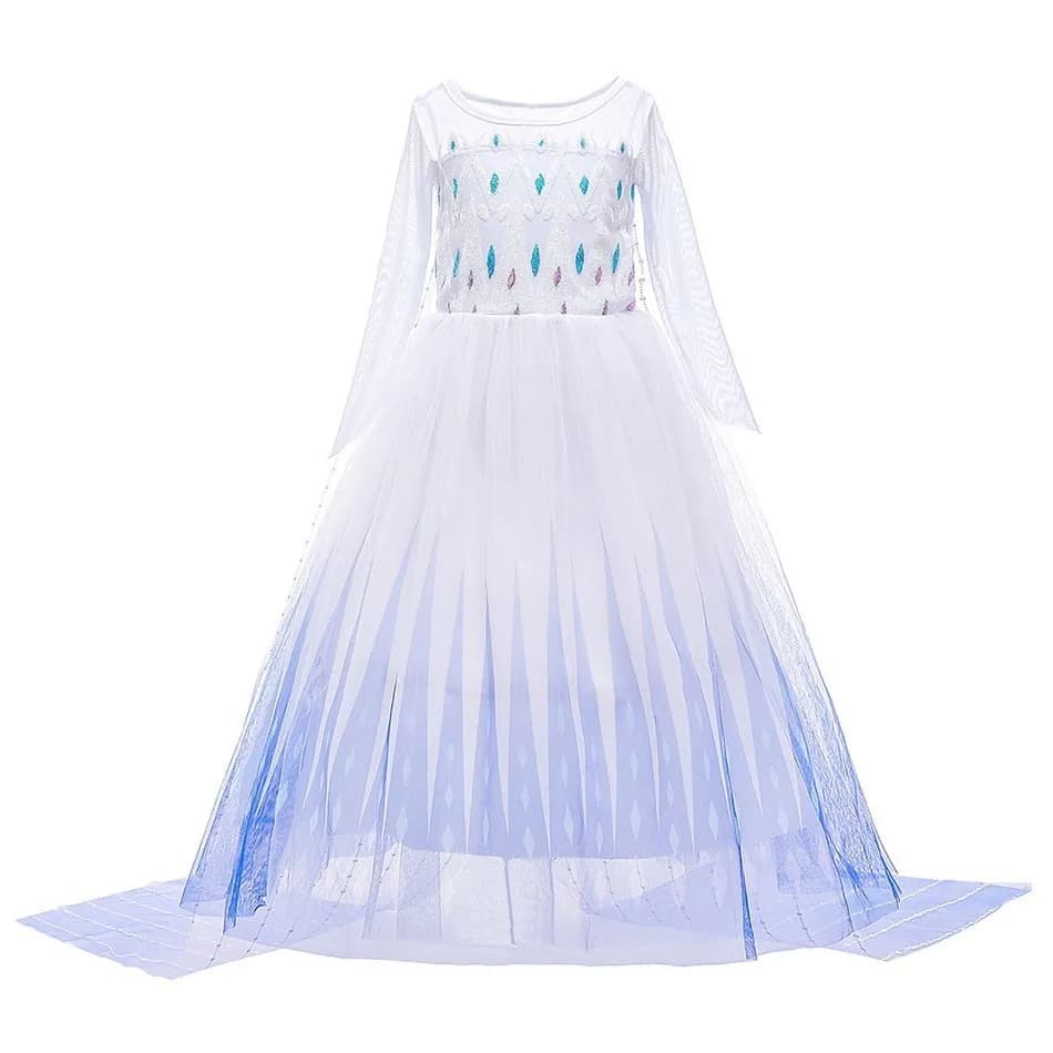 Robe de princesse pour filles, Costume de Cosplay Elsa Anna pour enfants, Jasmine Belle cendrillon a