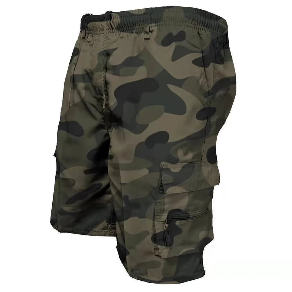 Short Cargo tactique pour hommes, Short militaire de poche à la mode, Camouflage d'été, Jogging, spo