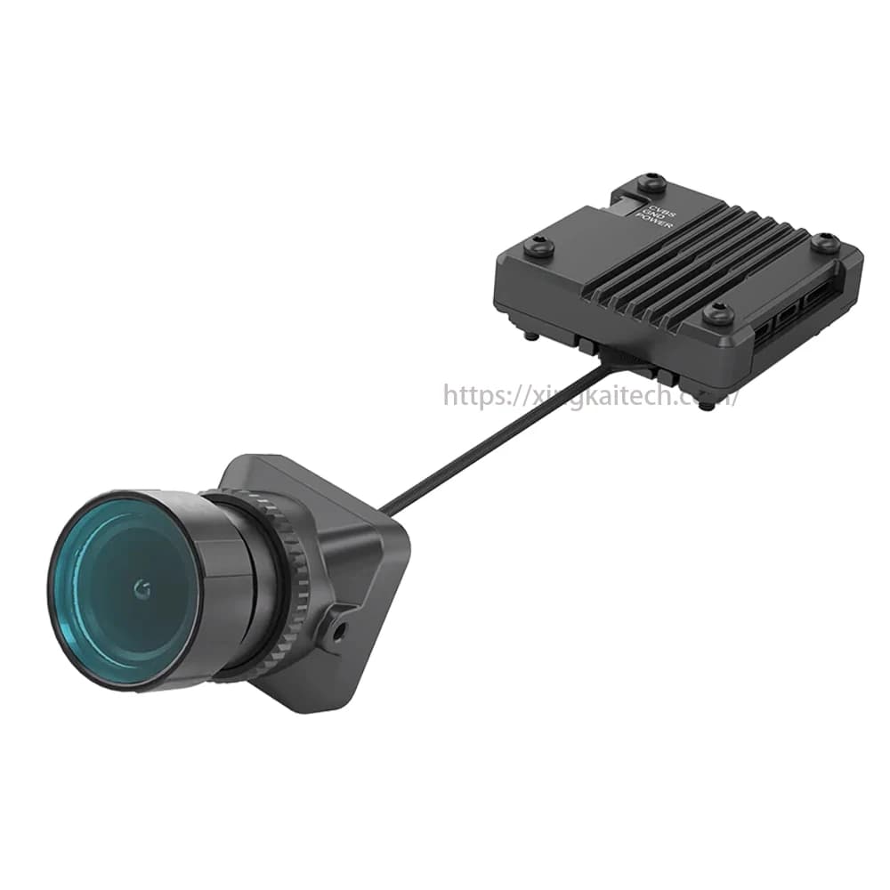 CADDX Gazer FPV Caméra analogique 1920x1080P 50FPS 3x AI Zoom optique FOV131.6 °   Drone quadrirotor