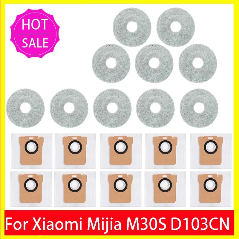 Pour Xiaomi Mijia M30S D103CN M40 X10 + X20 + X20 Plus X20 Max S20 + pièces de rechange accessoires 