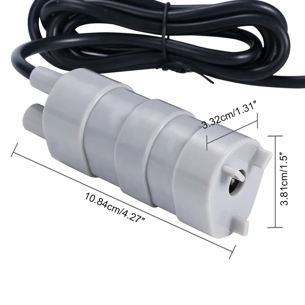 Pompe à eau SubSN, 12V, pour poisson, précieux, caravane, camping, jardin, 10-20 L/min