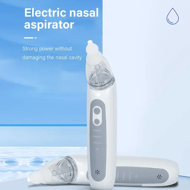 Aspirateur nasal pour bébé, aspirateur nasal électrique pour tout-petit, aspirateur nasal automatiqu