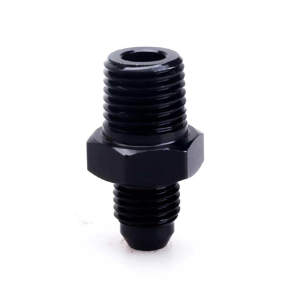 Adaptateur universel de tuyau de carburant droit, raccord fileté AN4 AN6 AN8 AN10 AN12 à 1/8NPT 1/4N