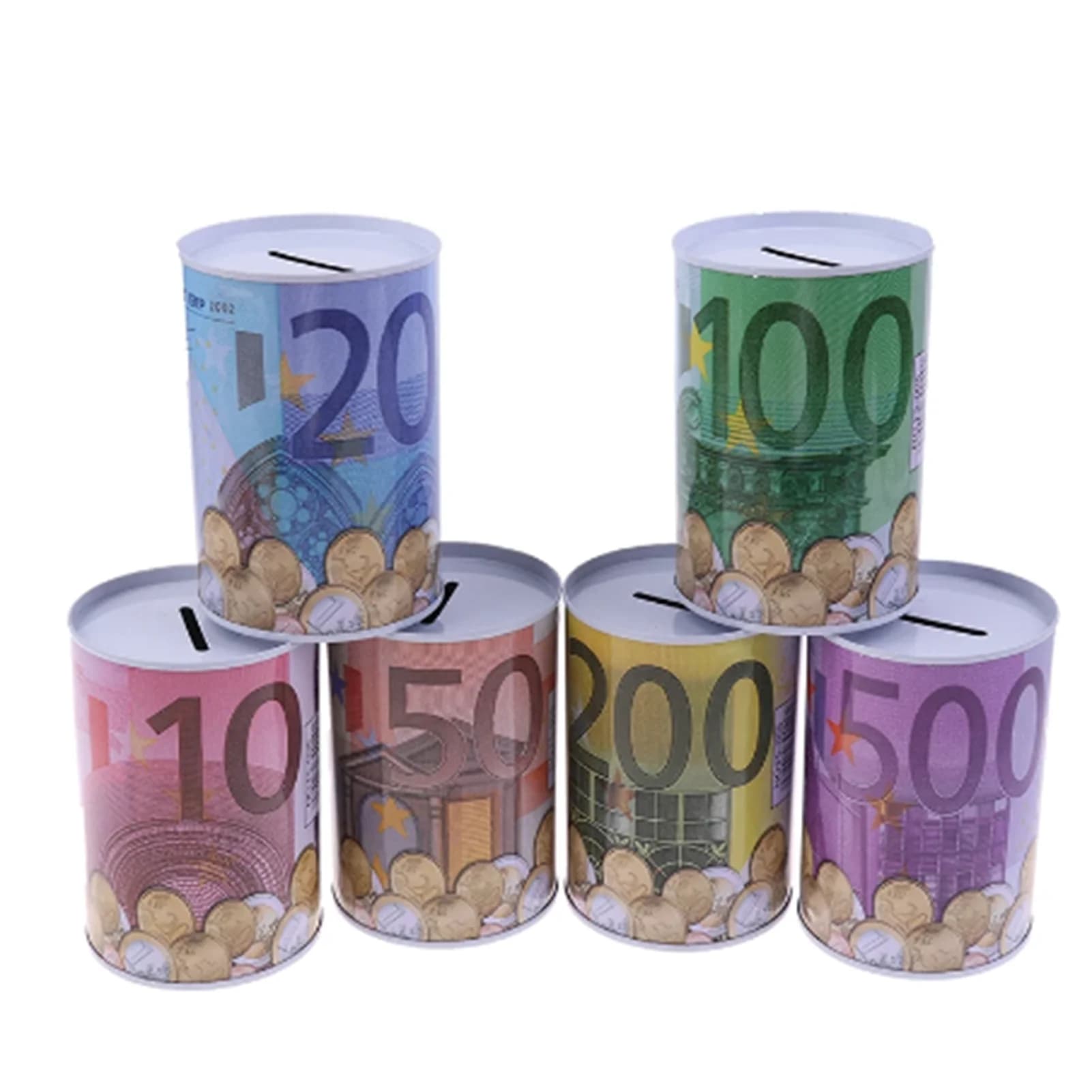 Tirelire à bord lisse pour enfants, boîte d'économie d'argent, rangement de pièces de monnaie précie