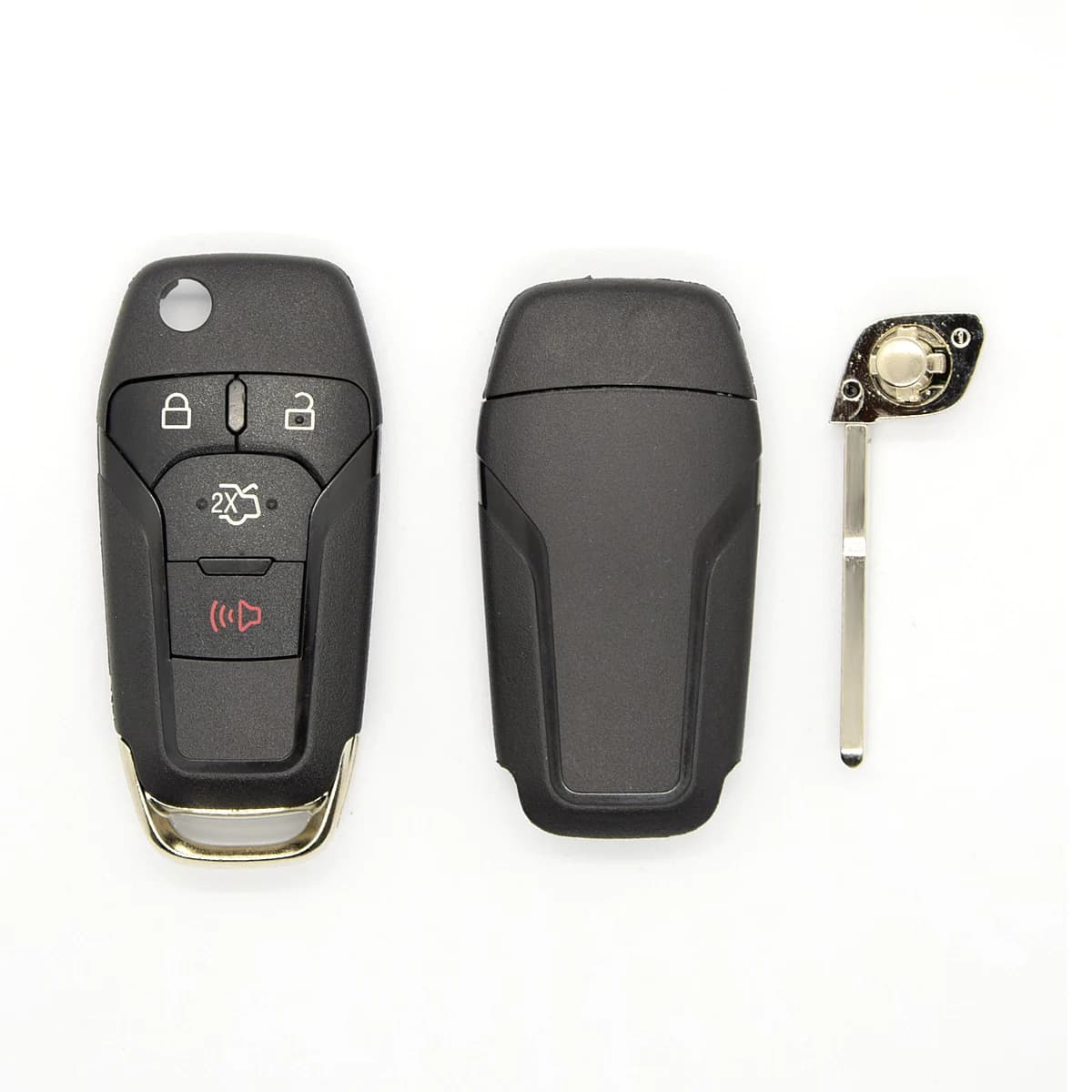 Okey – coque de clé télécommande de voiture, pour Ford F150 F250 F350 Explorer Ranger KA Fiesta Mond