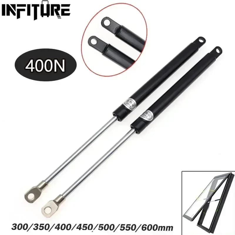 2 pièces 400N 300-600mm voiture entretoises à gaz capot capot coffre hayon choc ascenseur jambe de f