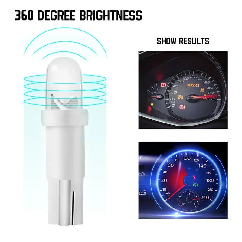 Lampe d'ampoule de voiture à faible puissance, panneau de panneau Prada, éclairage intérieur automob