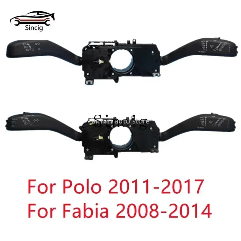 Commutateur combiné clignotant et essuie-glace pour VW Polo 6R 2011-2017 Skoda Fabia 2008-2014 6RD95