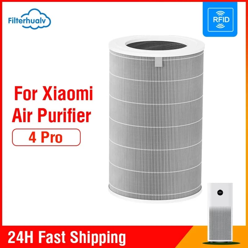 Filtre à Air pour purificateur d'air Xiaomi 4 Pro pour Mijia filtre purificateur d'air PM 2.5 avec f
