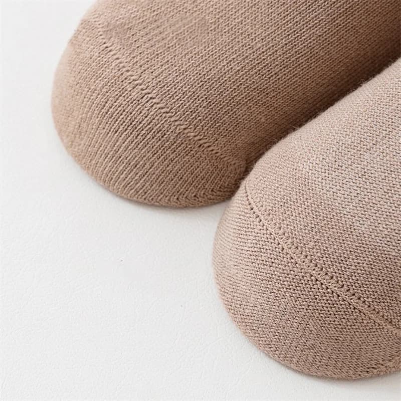 Chaussettes mignonnes en coton doux pour filles et garçons, chaussettes courtes pour bébés garçons e