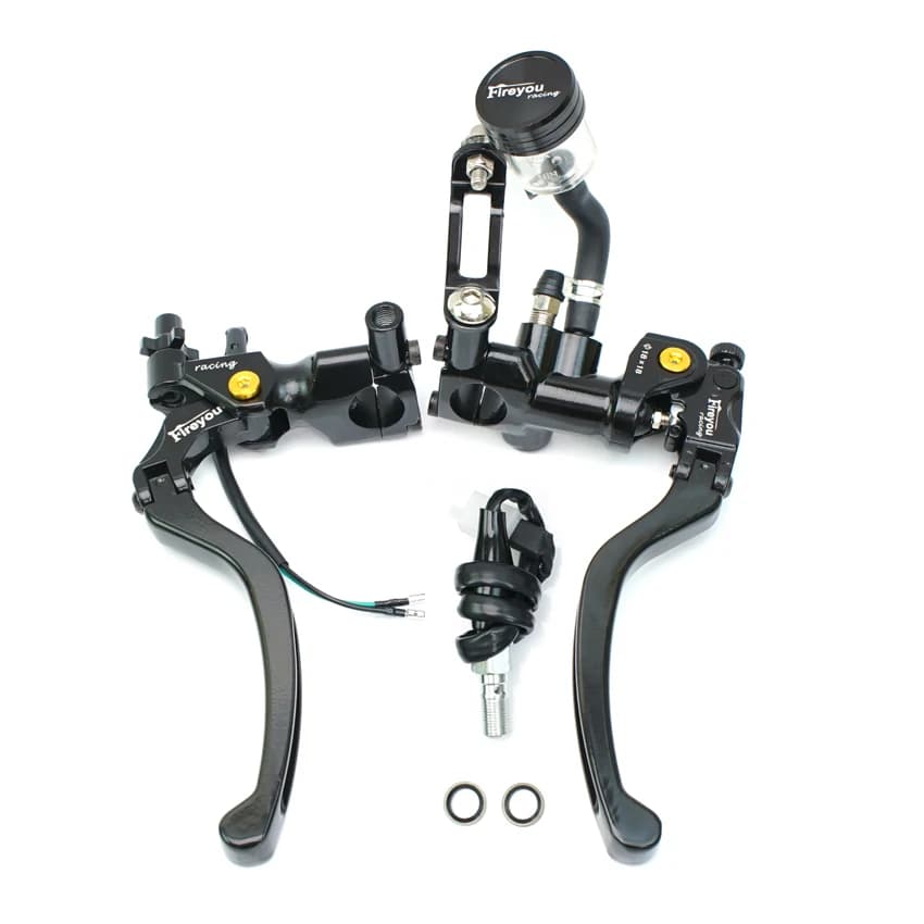 18RCS Moto frein Cutch maître-cylindre levier ligne perche embrayage universel 22mm pour Honda Yaham