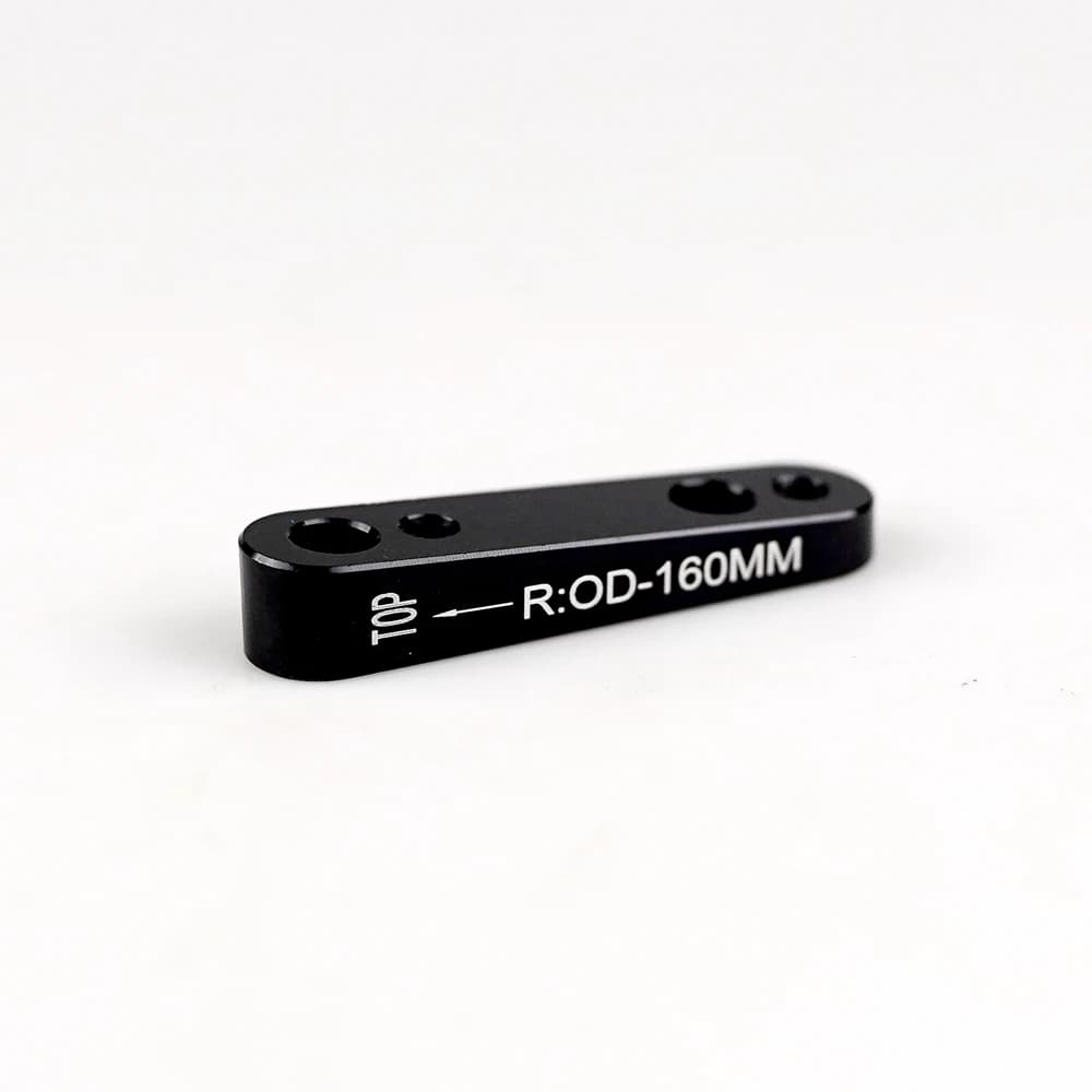 Adaptateur de frein à disque pour vélo de route ZRACE, montage plat, 140-160 mm, adaptateur avant 14
