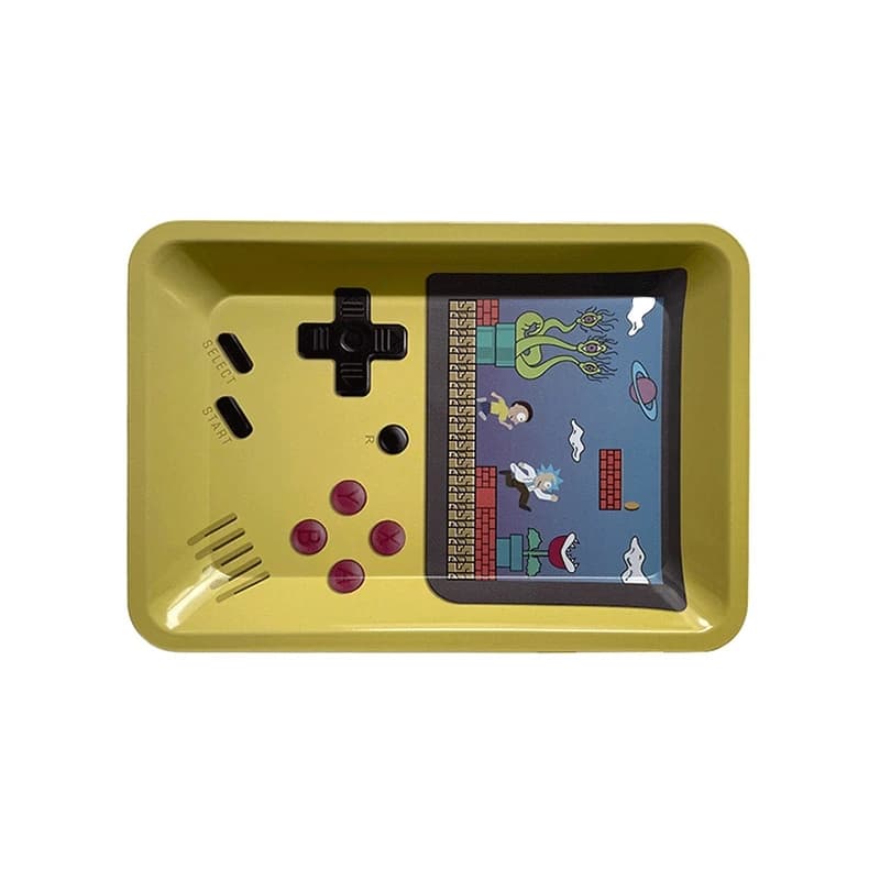 Plateau roulant pour tabac et herbes sèches, 18x12.5cm, outil pour fumer des cigarettes, briquet, ce