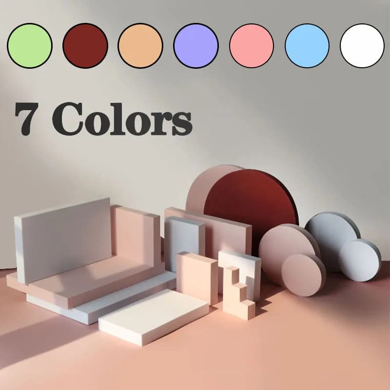 Ensemble de cubes en mousse chaude, accessoires de photographie, prise de vue, ornements 3D, bijoux,
