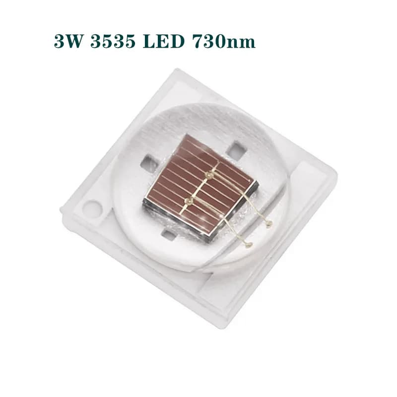 10 pièces LED haute puissance 3535 puce 3w SMD UV bleu rouge vert IR blanc Royal 520 365 380 390 395