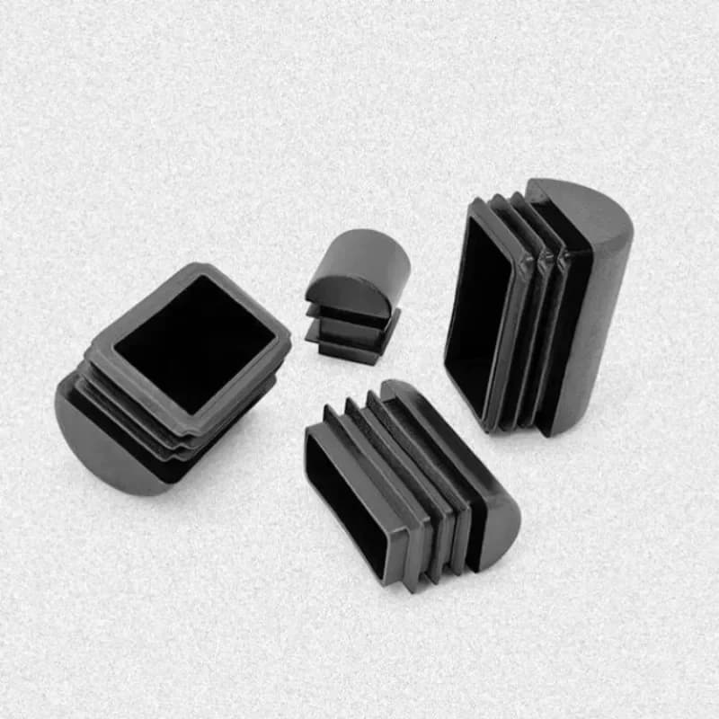 Bouchon d'insertion de tube en plastique, capuchon d'extrémité de tuyau, non ald, table, chaise, pie