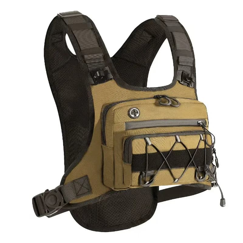 Sac bandoulière tactique imperméable pour homme – Idéal pour la course, les voyages, la randonnée et