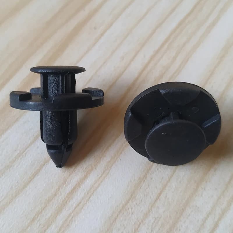 Clips de Garniture en Plastique de 8mm pour Doublures d'Arc de Roue Nissan, Bouclier de Baie de Mote