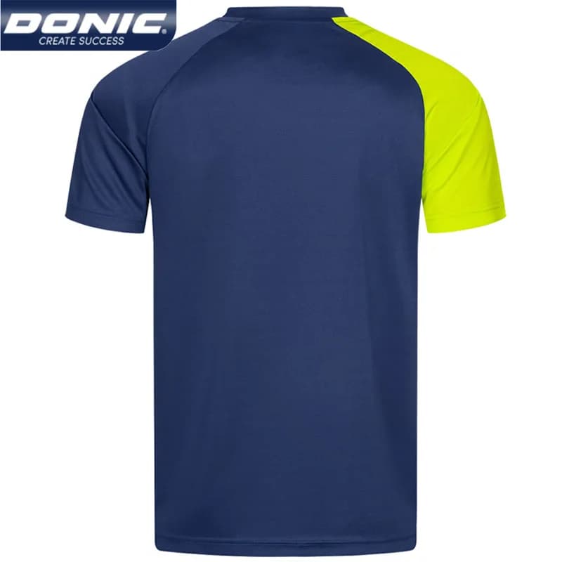 Maillot de tennis de table respirant pour hommes et femmes, manches courtes, t-shirt de ping-pong, c